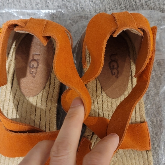 UGG suede leather sandal womens - Picture 2 of 6